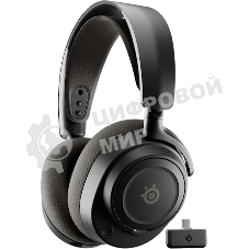Гарнитура SteelSeries Arctis Nova 7 Wireless Gen 2 чёрный, беспроводная, радиоканал, до 50 ч, совместимость с PS5