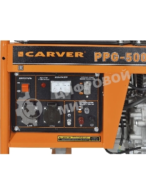 Генератор Carver PPG-5000D, 3.6 кВт