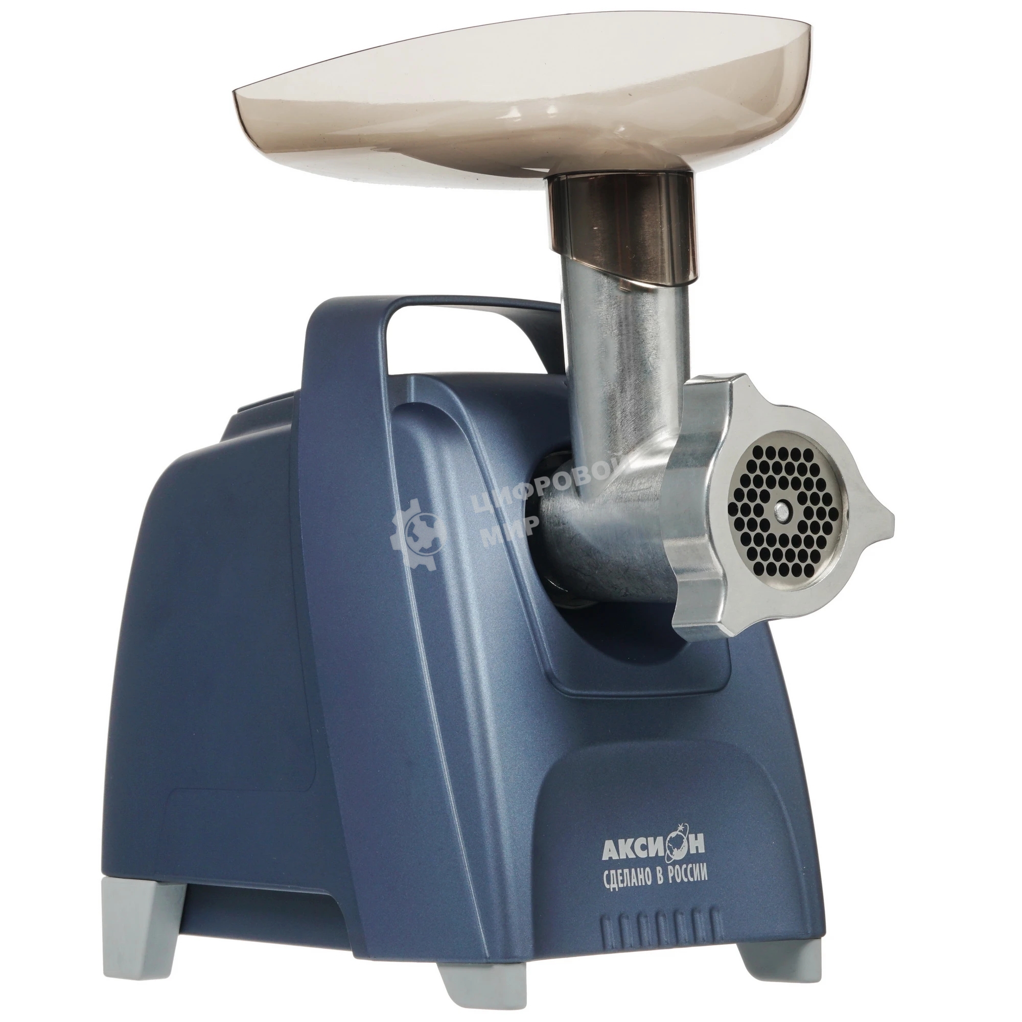 Мясорубка электрическая Аксион М62.01 синий, 2000 Вт