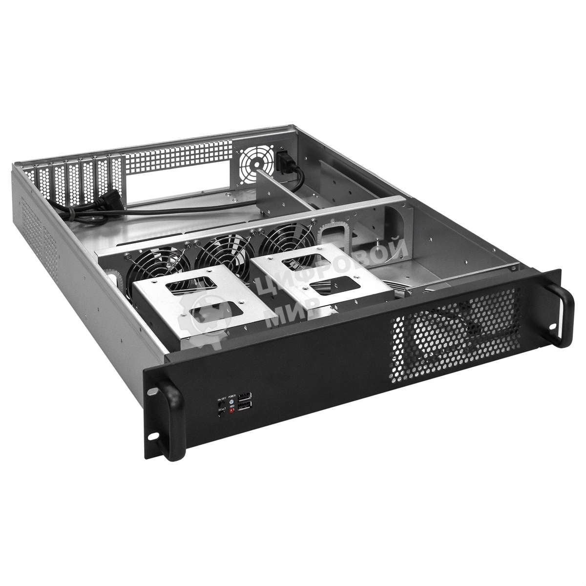 Серверный корпус ExeGate EX293343RUS Pro 2U550-08 (RM 19