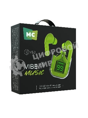 Беспроводные наушники MORE CHOICE (4620202552617) BW07 зеленый