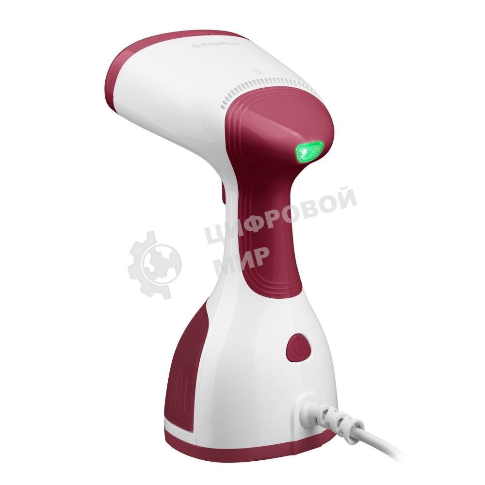 Отпариватель Maunfeld MF-1131RD красный, 1000 Вт, 25 г/мин, 0.26 л