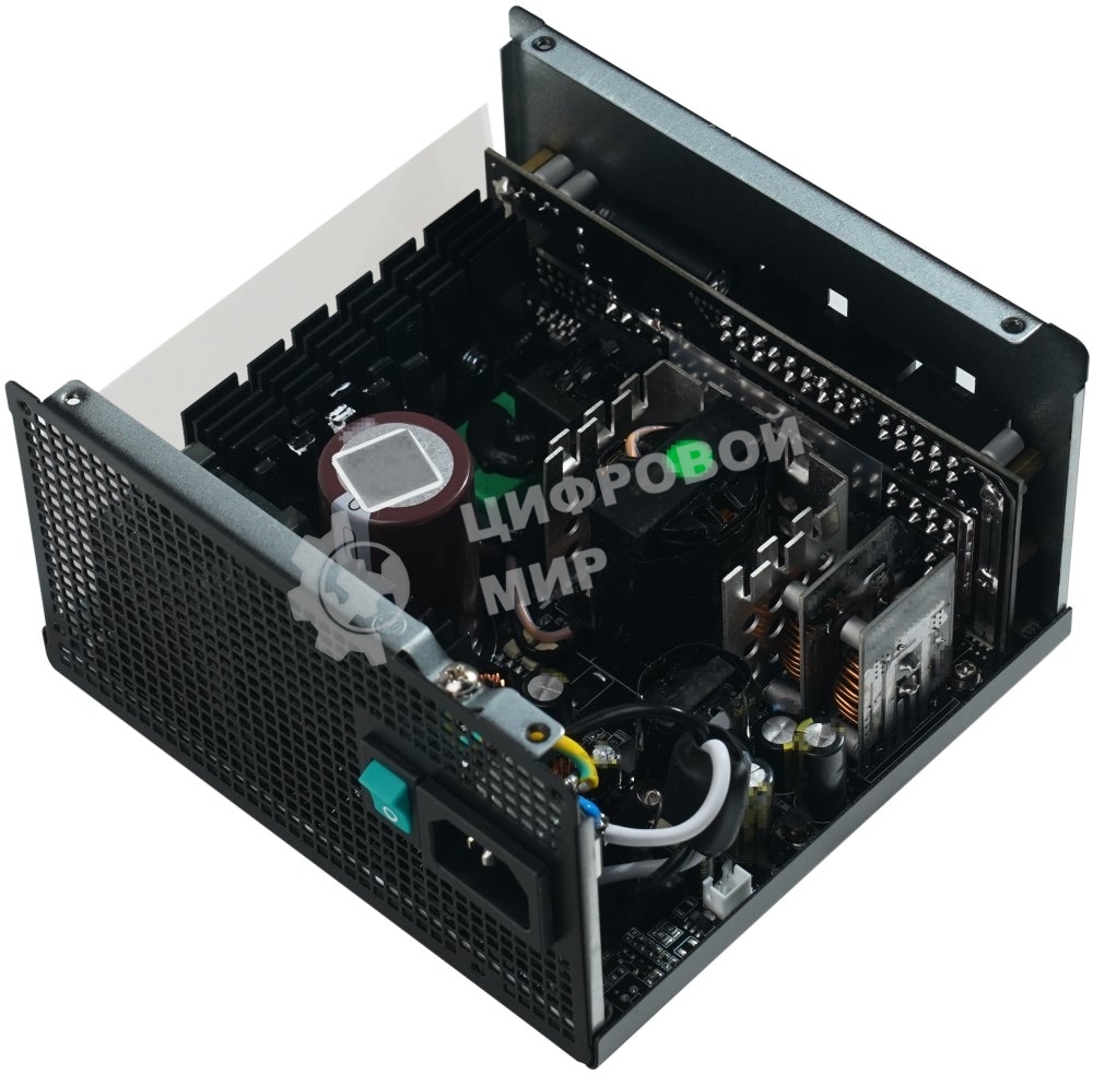 Блок питания Deepcool/GamerStorm PQ1200G (ATX 3.1, 1200W, Full Cable Management, PWM 120мм fan, 80 PLUS GOLD, Active PFC + Half Bridge + DC/DC, Full Japanese Capasitors, Gen5 PCIe) RET