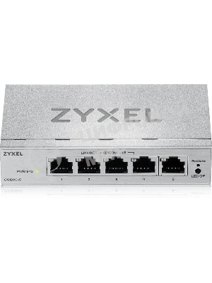 Коммутатор ZYXEL GS1200-5V3-EU0101F, 5×1 Гбит/с, управляемый