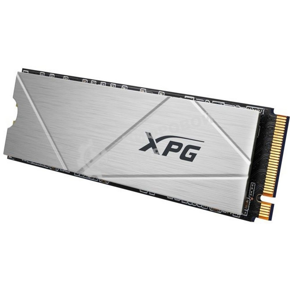 Накопитель SSD ADATA XPG GAMMIX S60, 2Tb, PCIe 4.0 x4, M.2 2280, NVMe, R/W 5000/4200, с радиатором