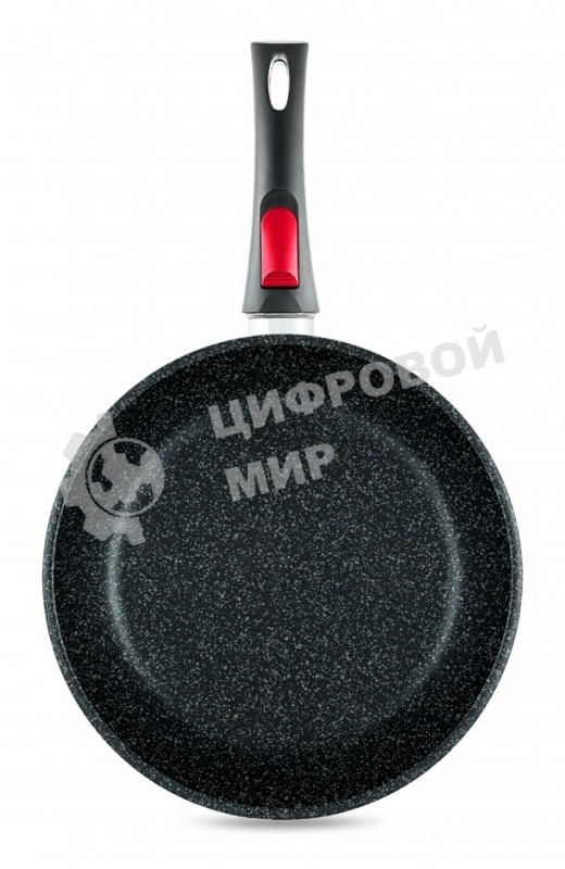 Сковорода НМП Литая L18026i, 26 см, серый