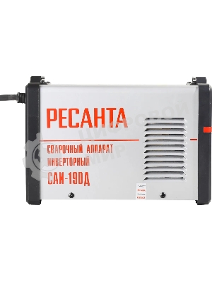Сварочный аппарат Ресанта САИ-190Д инвертор ММА/TIG 7.2кВт