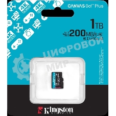 Флеш карта microSDXC 1Tb Kingston SDCG4/1TbSP Canvas Go! Plus w/o adapter