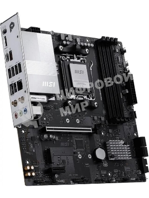 Материнская плата MSI PRO B840M-P WIFI6E, AM5, AMD B840, 4xDDR5, 4xSATA, 2xM.2, 1xPCIe 4.0 x16, 1xPCIe 3.0 x1, 1xHDMI, 1x2.5Gb LAN, Wi-Fi 6E, Bluetooth 5.3, 1xUSB-C 10Gbps, 1xUSB-A 10Gbps, 2xUSB-A 5Gbps, 4xUSB-A 2.0, 3x3.5 мм, 7.1, mATX