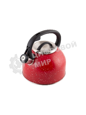 Чайник для плиты из нерж стали со свистком MALLONY 