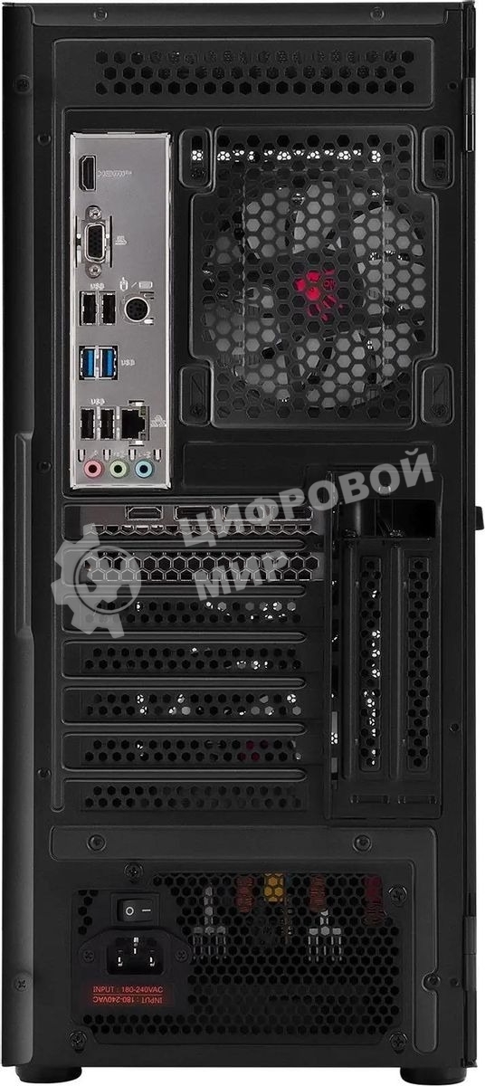 Компьютер Bloody BD-PC CB76T2 TWR i5 14400F (2.5) 32Gb SSD 1Tb RTX 5070 12Gb Windows 11 Home 64 GbitEth 650W черный (RUS) (2141983)