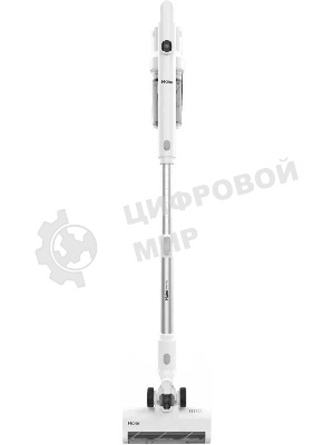 Пылесос вертикальный Haier HVC150 белый, питание от аккумулятора, 150 Вт, уборка сухая, пылесборник 0.8 л