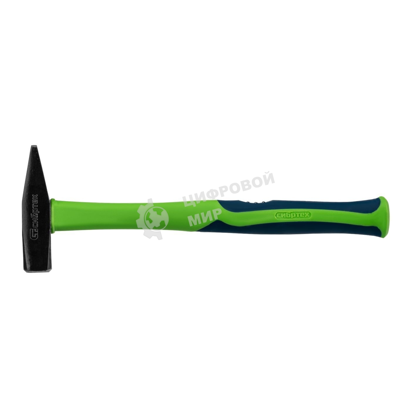 Молоток слесарный Сибртех 200 г, фибергласовая обрезиненная рукоятка