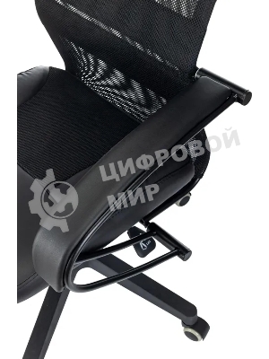 Кресло эргономичное Бюрократ CH-NOVA LUX черный сетка/ткань крестов. пластик