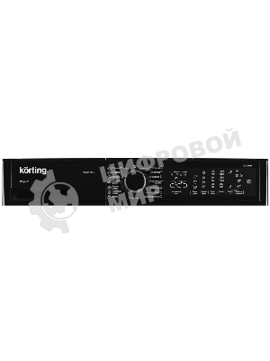 Сушильная машина Korting KD 60HP109 N черный, 10 кг, сушка - конденсационная, программ - 15, 59.6 x 84.5 x 63.9 см