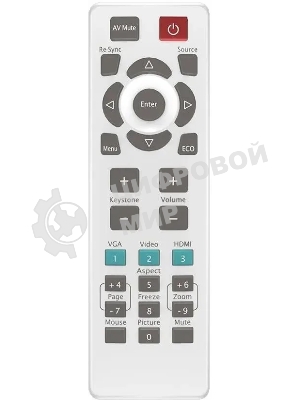 Проектор InFocus SP126 белый (DLP, 1280x800, 4000Lm, 1.54-1.72:1, 30000:1, VGA, HDMI, S-Video, USB-A) (SP126)