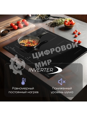 Индукционная варочная панель Zigmund & Shtain CI 69.6 B черный