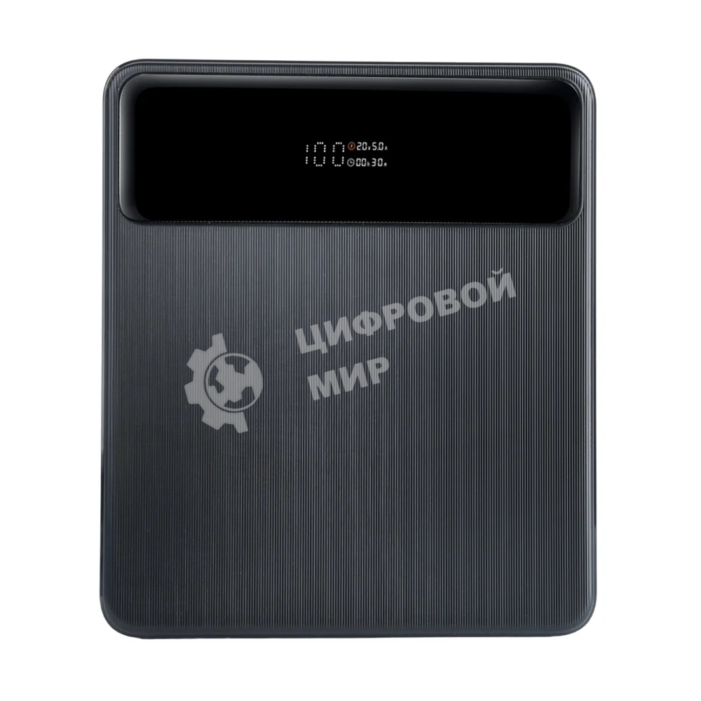 Портативный аккумулятор Perfeo Powerbank LAPTOP 105W 20000 mAh/LED дисплей/PD + QC 3.0/2 Type-C/2USB/Выход: 5A,max105W черный (PF_E1472)