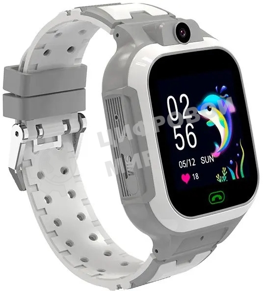 Детские умные часы FONTEL KidsWatch 4G active, серый