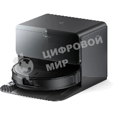 Робот-пылесос Roborock Saros 10Rr refill & drainage черный, 6400 мAч Li-Ion, уборка влажная/сухая, пылесборник контейнер 0.27 л