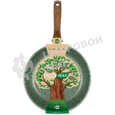 Сковорода НМП ECO WAY EW126, 26 см, зеленый