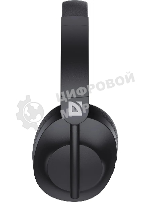 Беспроводные/проводные наушники Defender FreeMotion B485 черный, накладные, Bluetooth + проводной, складная конструкция, микрофон, до 50 ч