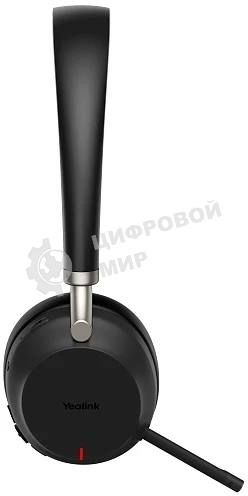 Гарнитура беспроводная Yealink BH72 Lite UC Black USB-C, Bluetooth, HD, пров.зарядка, шумодав, черная (BH72 Lite UC Black USB-C)