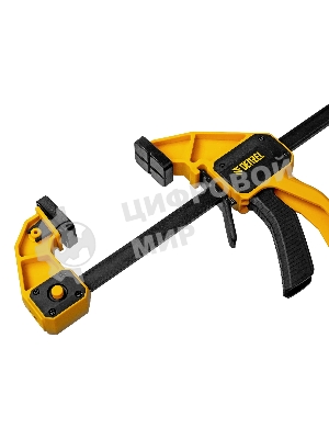 Струбцина Denzel F-образная, быстрозажимная, 450 х 80 мм, усиленный нейлоновый корпус