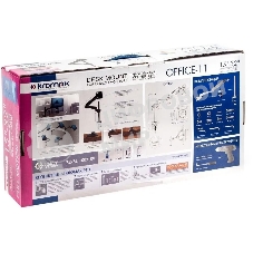 Кронштейн для мониторов ЖК Kromax OFFICE-11 черный 15