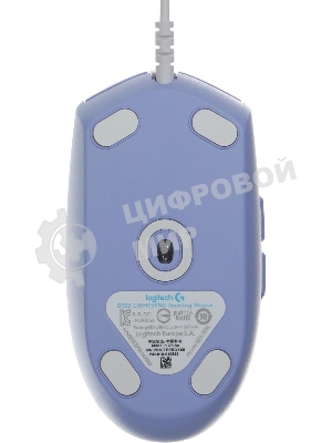 Мышь проводная Logitech G102 LIGHTSYNC фиолетовый, 8000 dpi, USB, кнопки - 6