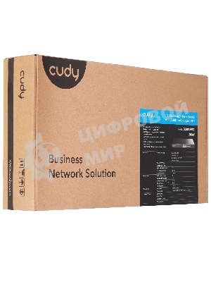 Коммутатор Cudy GS1018PS2, 16×1 Гбит/с, 2×1 Гбит/с Combo (RJ-45/SFP), 2×1 Гбит/с SFP