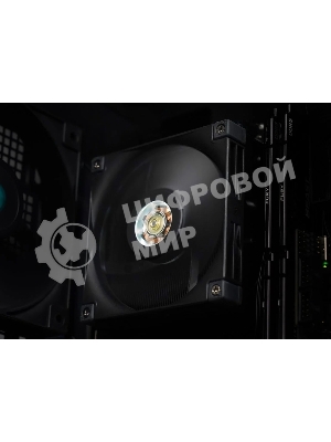 Кулер для процессора DEEPCOOL AN400 черный 92мм алюминий+медь 2900rpm 31db 4-pin 150W 52,5мм