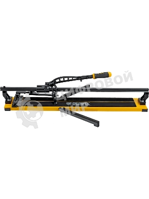 Плиткорез рельсовый Denzel 800х16мм, каретка на подш., стальная станина, усил. рукоятка-пенал