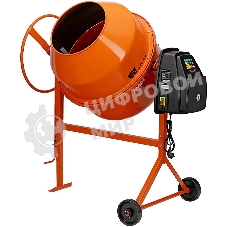 Бетоносмеситель Сибртех БСН-220 1000 Вт, 220 л, чугунный венец