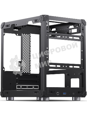 Компьютерный корпус JONSBO C6 Black MATX без БП, mini-ITX, micro-ATX, черный