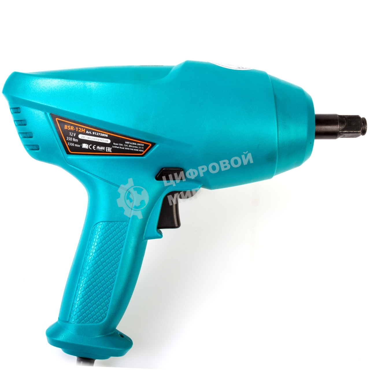 Гайковерт Bort BSR-12H проводной автомобильный 91275806