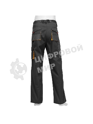 Брюки профессиональные рабочие Denzel 65% полиэстер 35% хлопок, XL