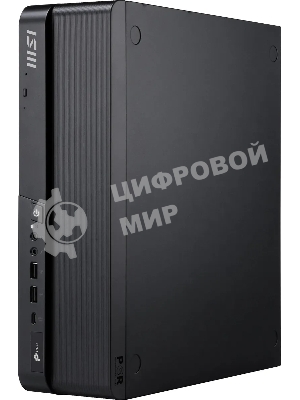 Мини ПК MSI Pro DP80 A14G-007BRU i5 14400 (2.5) Graphics CR без ОС 2xGbitEth WiFi BT 120W черный (936-B20821-007)