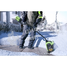 Снегоуборщик-снеголопата аккумуляторный GreenWorks 60В с АКБ 4АЧ и ЗУ (2602607UB)