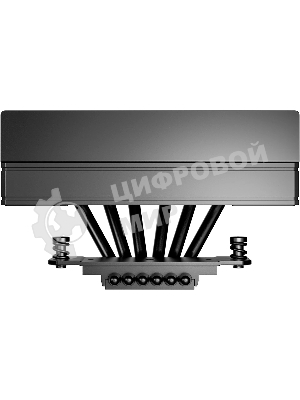 Кулер для процессора ID-Cooling IS-77 XT Black, 120 мм, алюминий/медь, 500-1850 об/мин, 33.9 дБ, 4-pin PWM, 150 Вт, высота 77 мм, без подсветки