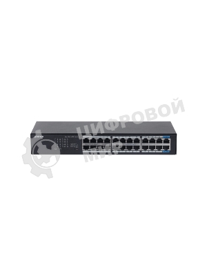 Коммутатор Dahua DH-S3024-24GT, 24×1 Гбит/с, неуправляемый