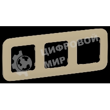 Рамка 3-местная РУ-3-А-ФлХ хаки FLITE
