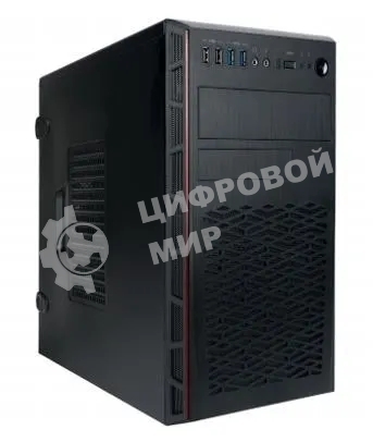 Компьютерный корпус IN WIN 6196819 MiniTower mATX 12 Вт Цвет черный EMR065/6196819