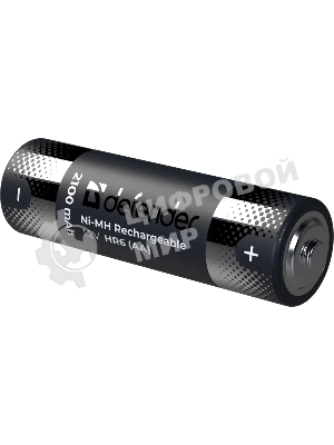 Аккумуляторная батарея Defender HR6-2BL 2100 mAh АА, Ni-MH, блистер, 2 шт.