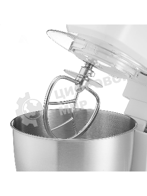 Миксер планетарный Delta LUX DE-7900Р белый с серым: 1000 Вт,чаша из нерж.стали-3,5л (2)