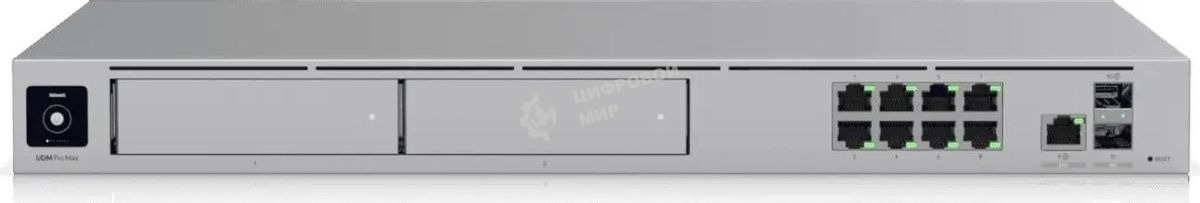 Маршрутизатор Ubiquiti UniFi Dream Machine Pro Max Многофункциональное устройство, объединяющее маршрутизатор, коммутатор и контроллер