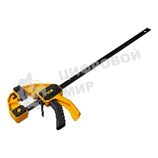 Струбцина Denzel F-образная, быстрозажимная, 450 х 80 мм, усиленный нейлоновый корпус