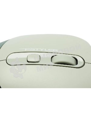 Мышь беспроводная A4Tech Fstyler FB10C зеленый, 2000 dpi, радиоканал, Bluetooth, USB, кнопки - 4