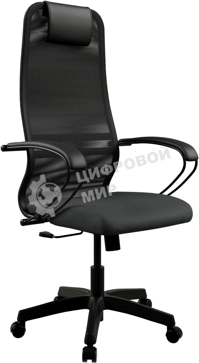 Кресло офисное SU-B-8/подл.130/осн.001, черный DA.12.1.222 zDA.12.1.222