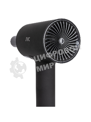 Фен JVC JHD011 черный, 1600 Вт